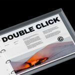 Open Ring Binder Mockup