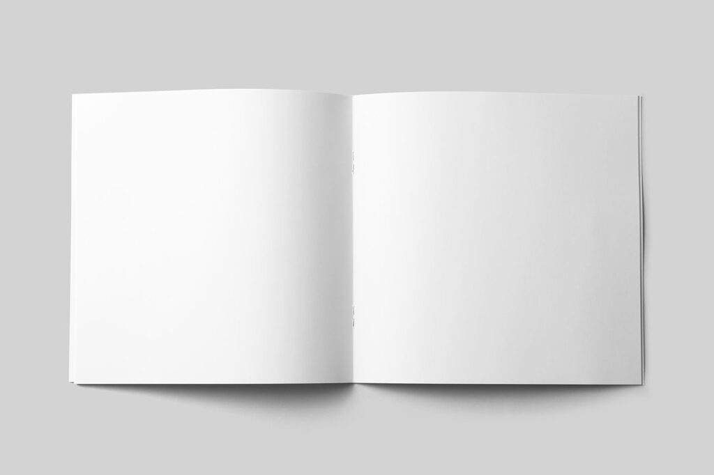 Open Square Magazine Mockup