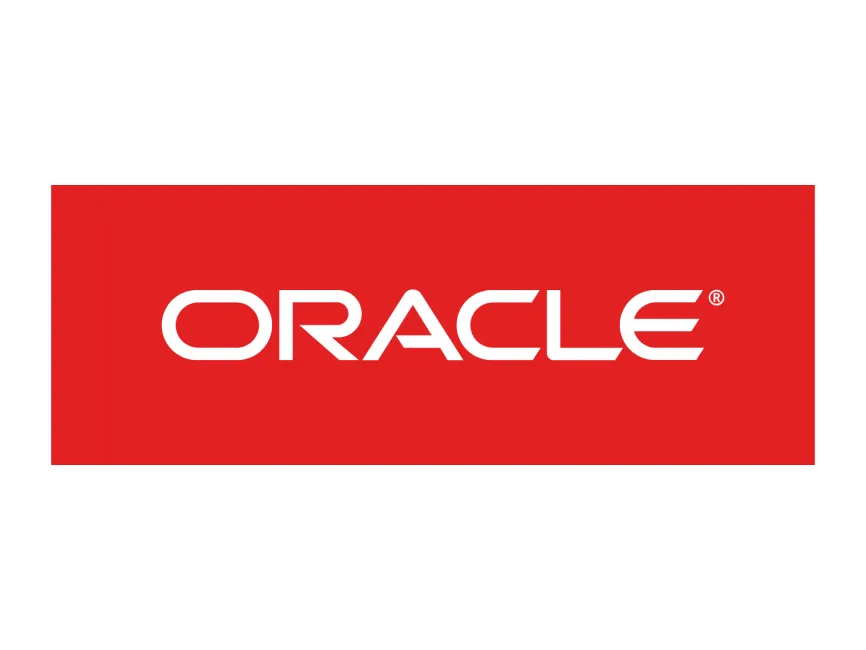Oracle Red BG Logo
