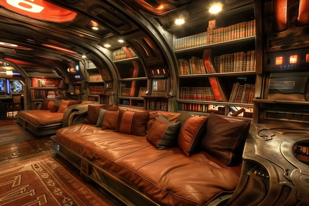 Organic Sci-Fi Reading Nook