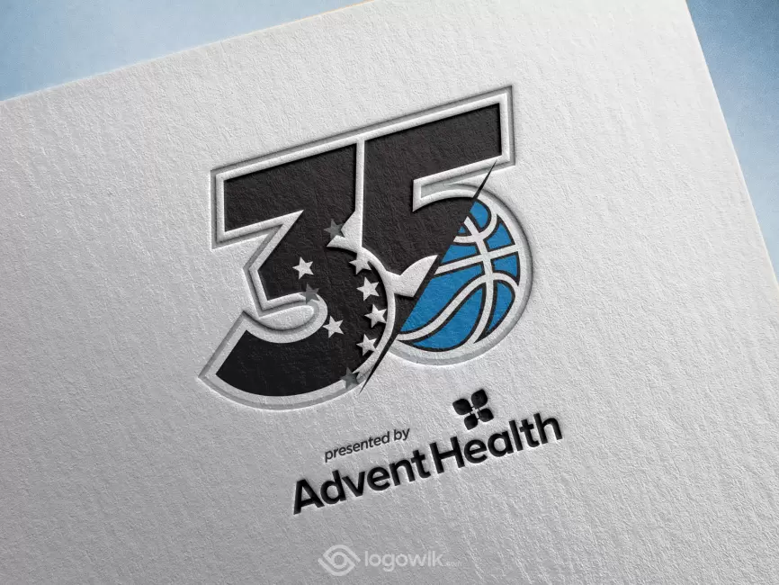 Orlando Magic 35th Anniversary Logo