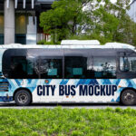 Osaka City Bus Mockup