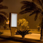 Outdoor Advertising Street Stand Mockup