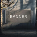 Outdoor City Banner Mockup