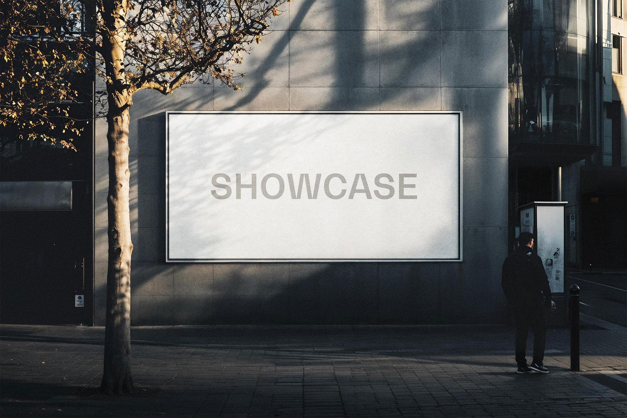 Free Outdoor City Banner Mockup PSD Template