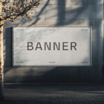 Outdoor City Banner Mockup