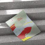 Outdoor Poster Mockup on Stairs
