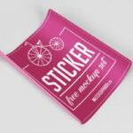 Pack of Two Sticker Mockups