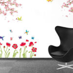 Pack of Wall Decal Stickers Mockup