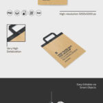 Paper Bag Mockup in 3 Sights