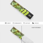 Paper Box Mockup with Spring Roll in Top View