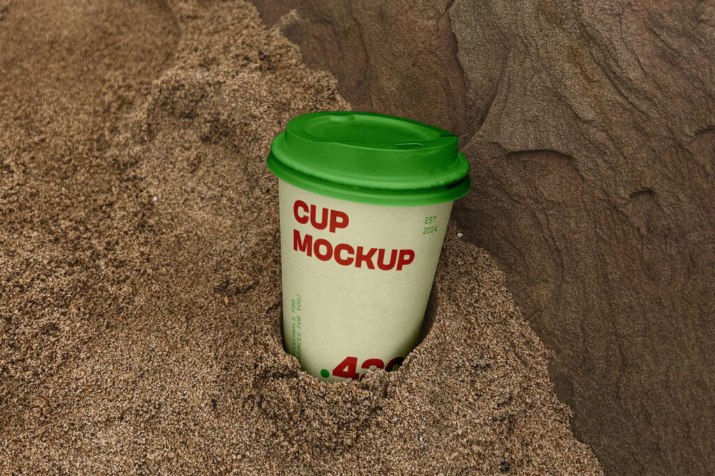 Paper Coffee Cup Mockup