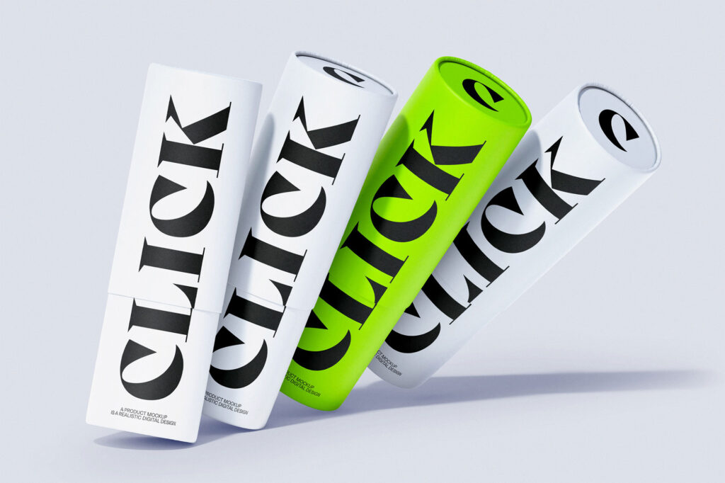 Paper Tube Mockup