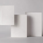 Paperback Book Mockup in Front View