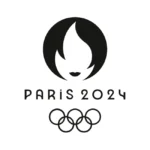 Paris 2024 Olympic Games Black Logo
