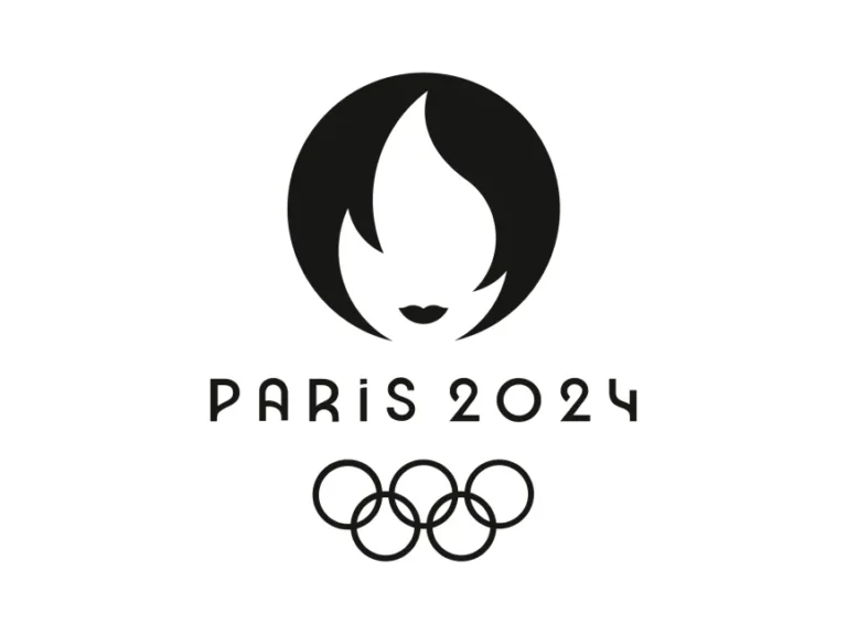 Paris 2024 Olympic Games Black Logo