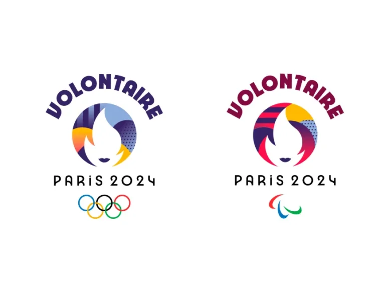 Paris 2024 Volontaire Logo