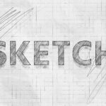 Pencil Sketch Text Effect