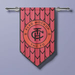 Pennant Flag Mockup