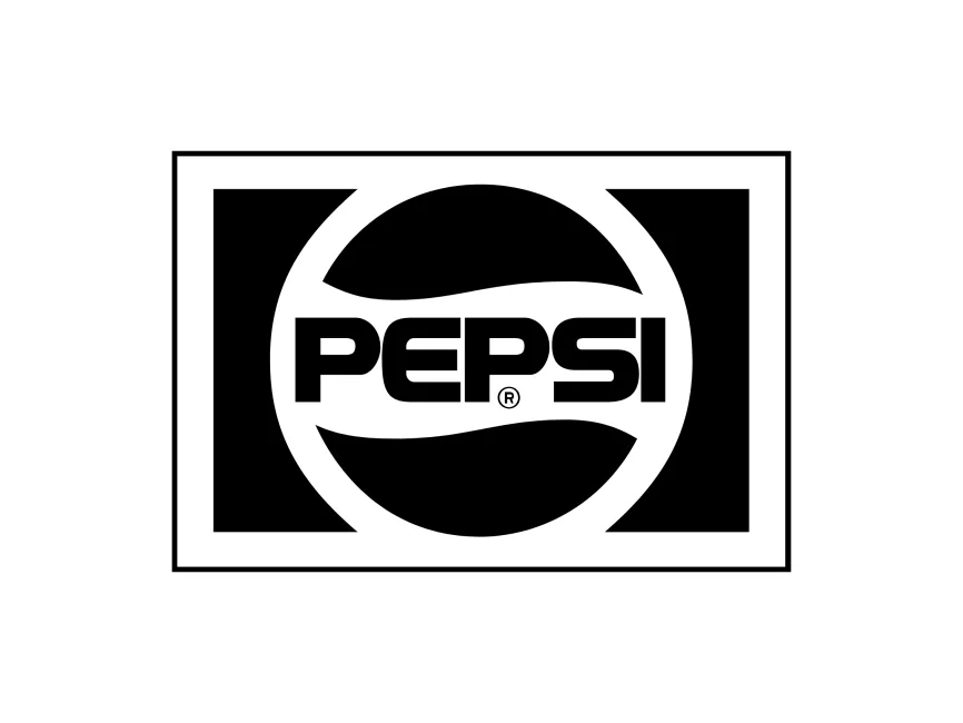 Pepsi Black Old Logo