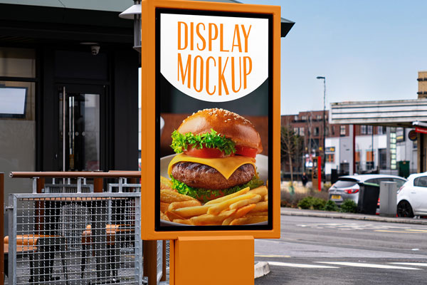 Perspective Citylight Mockup