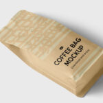 Perspective Coffee Bag Mockup