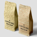 Perspective Coffee Bag Mockups
