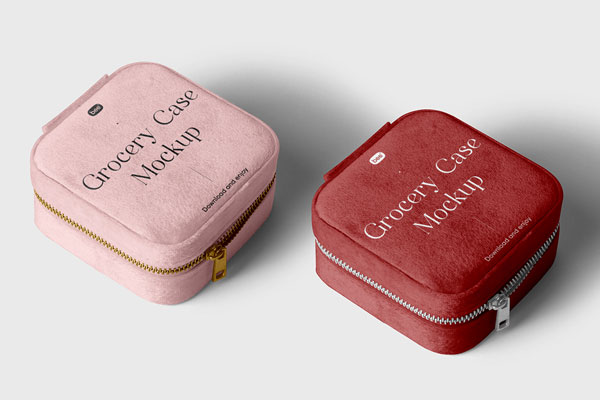Perspective Fluffy Case Mockup
