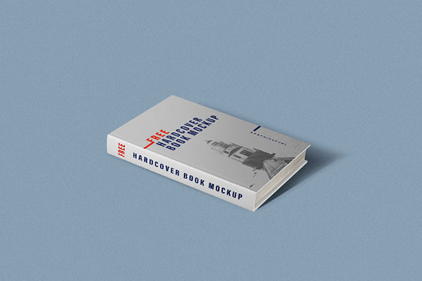Perspective Hardback Book Mockup Set