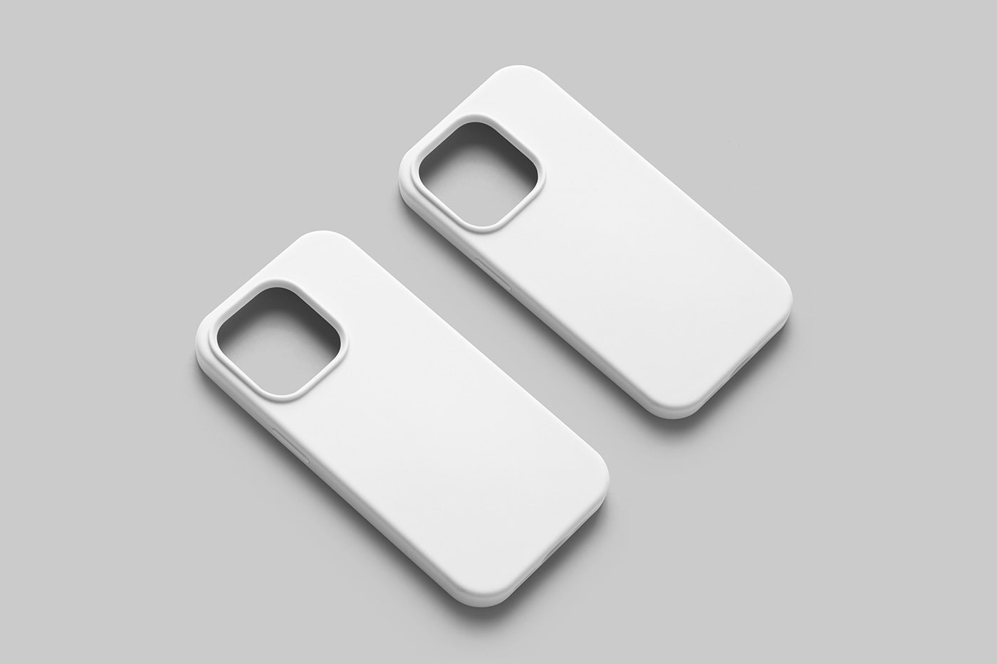 Free Perspective iPhone Case Mockups PSD Template