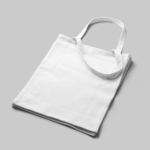 Perspective Lying Tote Bag Mockup
