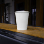Perspective Paper Cup Mockup
