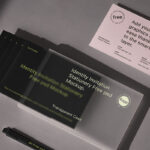 Perspective Shot of Branding Identity Stationery Mockup