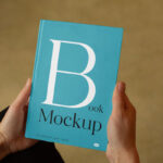 Perspective Sight Book Cover Mockup in Hands