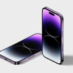 Perspective Sight of iPhone 14 Pro Mockup