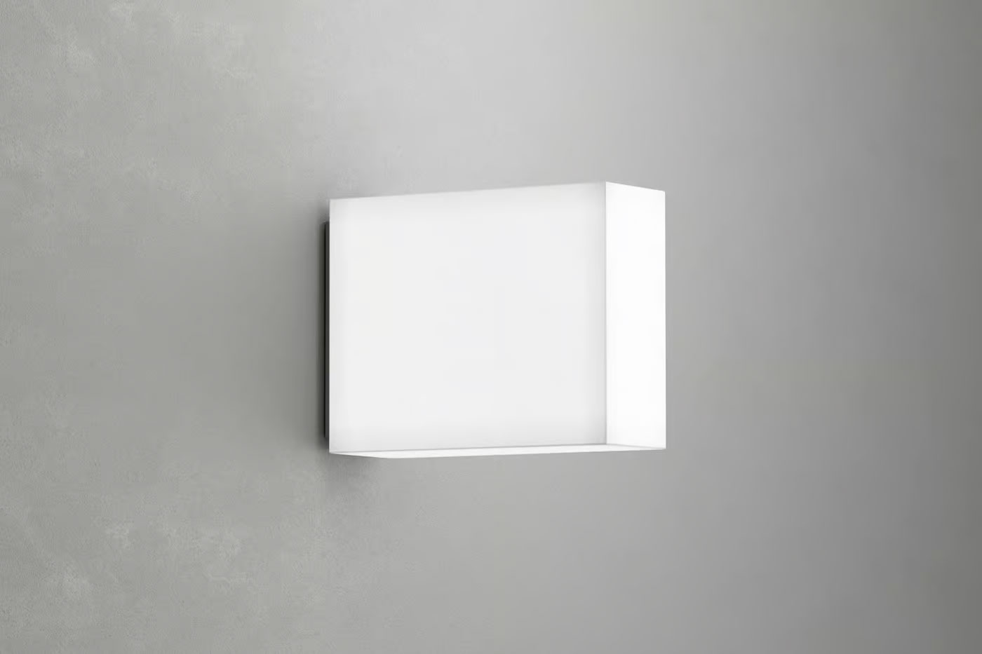 Free Perspective Sight of Lightbox Sign Mockup PSD Template