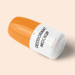 Perspective Sight of Roll-on Deodorant Mockup