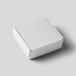 Perspective Square Box Mockup