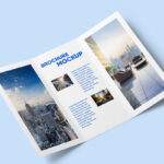 Perspective Trifold Brochure Mockup