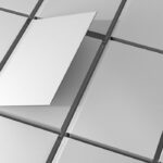 Perspective View Isometric Hardcover Book Grid Mockup