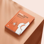 Perspective View of 8 A5 Book Mockups