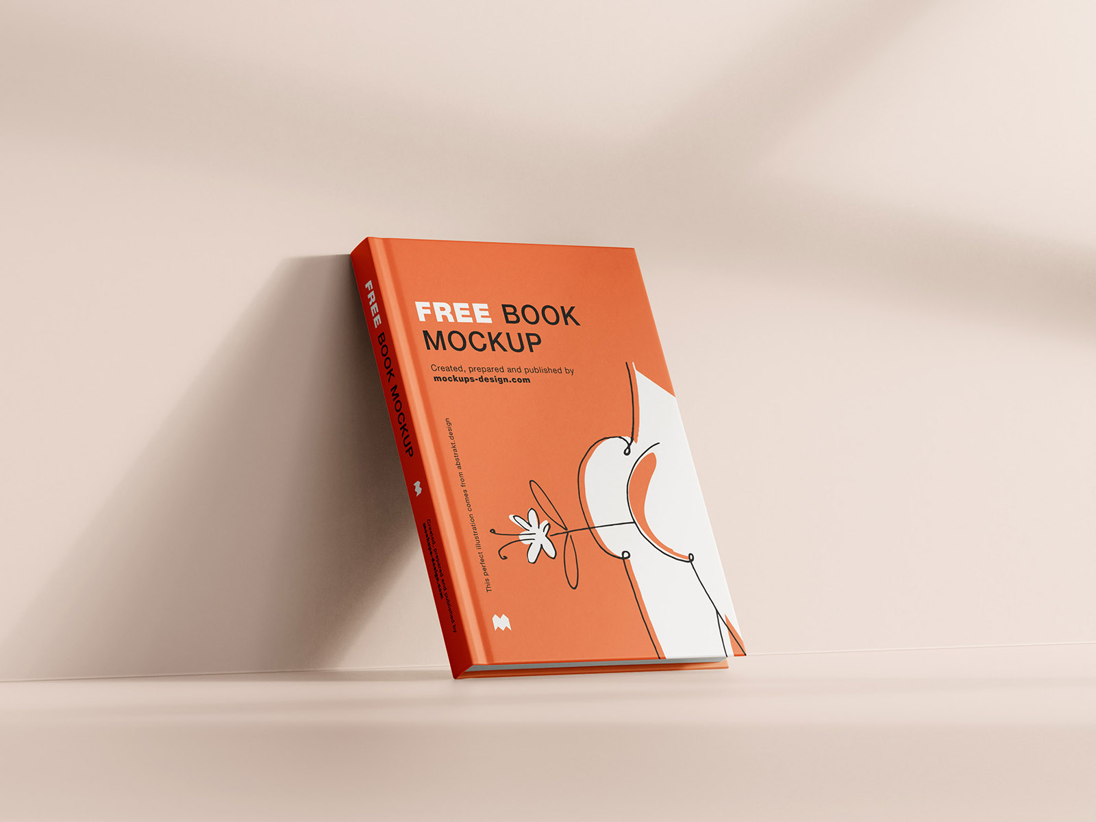 Perspective View of 8 A5 Book Mockups FREE PSD