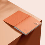 Perspective View of 8 A5 Book Mockups