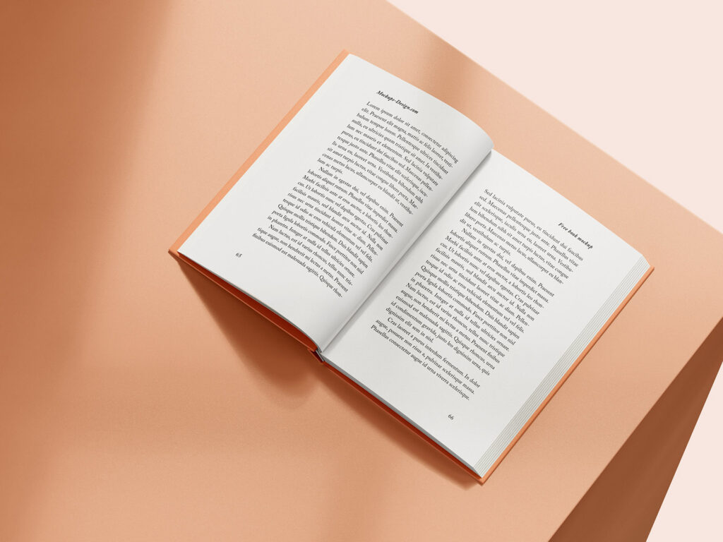 Perspective View of 8 A5 Book Mockups