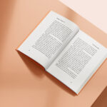 Perspective View of 8 A5 Book Mockups