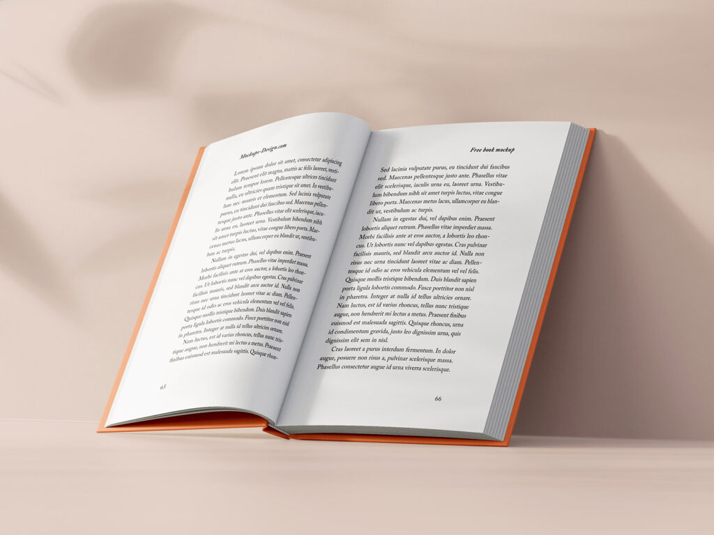 Perspective View of 8 A5 Book Mockups