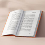 Perspective View of 8 A5 Book Mockups