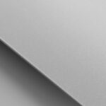 Perspective View of a Foil Textured Logo Mockup