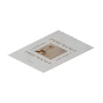 Perspective View of A6 Paper Mockup