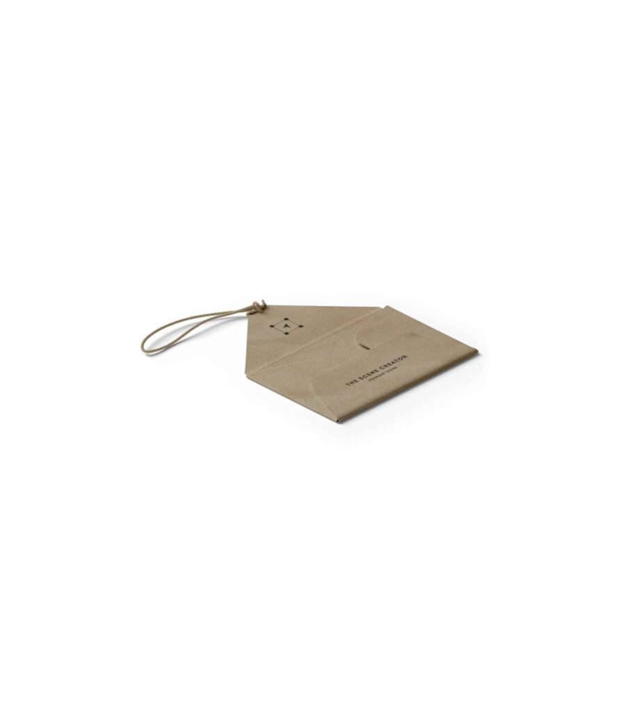 Perspective View of an Open Envelope Mockup